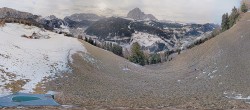 Archiv Foto Webcam Panorama über Wolkenstein 09:00