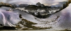 Archived image Webcam Panoramic view of Wolkenstein 23:00