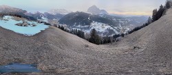 Archiv Foto Webcam Panorama über Wolkenstein 17:00