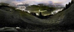 Archiv Foto Webcam Panorama über Wolkenstein 23:00