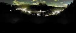 Archived image Webcam Panoramic view of Wolkenstein 23:00