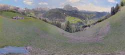Archiv Foto Webcam Panorama über Wolkenstein 13:00