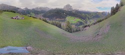 Archived image Webcam Panoramic view of Wolkenstein 09:00