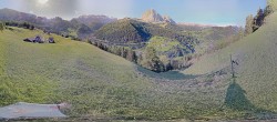 Archiv Foto Webcam Panorama über Wolkenstein 07:00
