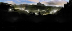 Archiv Foto Webcam Panorama über Wolkenstein 23:00