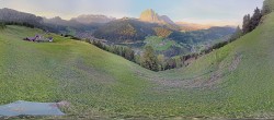 Archiv Foto Webcam Panorama über Wolkenstein 05:00