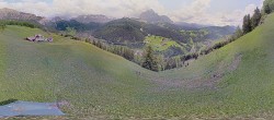 Archiv Foto Webcam Panorama über Wolkenstein 13:00