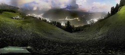 Archiv Foto Webcam Panorama über Wolkenstein 23:00