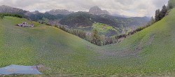 Archived image Webcam Panoramic view of Wolkenstein 13:00