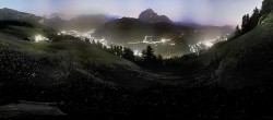 Archiv Foto Webcam Panorama über Wolkenstein 23:00