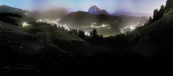 Archiv Foto Webcam Panorama über Wolkenstein 23:00