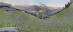Archiv Foto Webcam Panorama über Wolkenstein 06:00