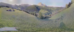 Archiv Foto Webcam Panorama über Wolkenstein 07:00