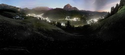 Archiv Foto Webcam Panorama über Wolkenstein 23:00