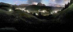 Archiv Foto Webcam Panorama über Wolkenstein 23:00