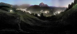 Archiv Foto Webcam Panorama über Wolkenstein 23:00