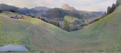 Archiv Foto Webcam Panorama über Wolkenstein 05:00