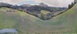 Archiv Foto Webcam Panorama über Wolkenstein 17:00