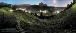 Archiv Foto Webcam Panorama über Wolkenstein 23:00