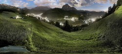 Archiv Foto Webcam Panorama über Wolkenstein 23:00