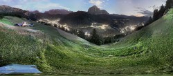 Archiv Foto Webcam Panorama über Wolkenstein 21:00