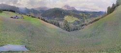 Archiv Foto Webcam Panorama über Wolkenstein 07:00