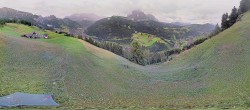 Archived image Webcam Panoramic view of Wolkenstein 19:00