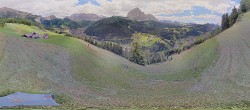 Archiv Foto Webcam Panorama über Wolkenstein 13:00