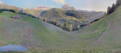 Archiv Foto Webcam Panorama über Wolkenstein 19:00