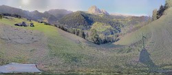 Archiv Foto Webcam Panorama über Wolkenstein 07:00