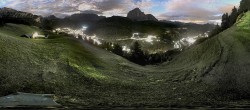 Archiv Foto Webcam Panorama über Wolkenstein 23:00