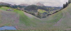 Archiv Foto Webcam Panorama über Wolkenstein 13:00