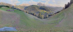 Archiv Foto Webcam Panorama über Wolkenstein 19:00