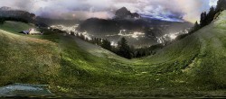 Archiv Foto Webcam Panorama über Wolkenstein 21:00