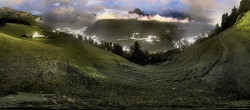 Archiv Foto Webcam Panorama über Wolkenstein 23:00