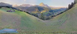 Archiv Foto Webcam Panorama über Wolkenstein 06:00