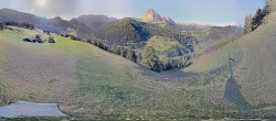 Archiv Foto Webcam Panorama über Wolkenstein 07:00