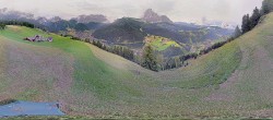 Archiv Foto Webcam Panorama über Wolkenstein 13:00