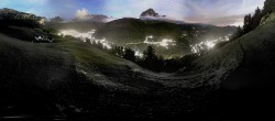 Archiv Foto Webcam Panorama über Wolkenstein 21:00