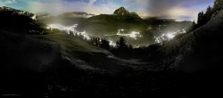 Archiv Foto Webcam Panorama über Wolkenstein 23:00
