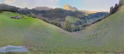 Archiv Foto Webcam Panorama über Wolkenstein 06:00