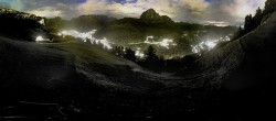 Archiv Foto Webcam Panorama über Wolkenstein 23:00