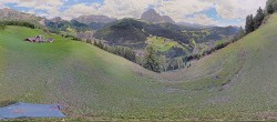 Archiv Foto Webcam Panorama über Wolkenstein 13:00