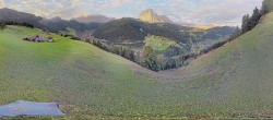 Archiv Foto Webcam Panorama über Wolkenstein 06:00