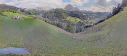 Archiv Foto Webcam Panorama über Wolkenstein 17:00