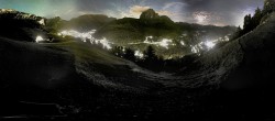 Archiv Foto Webcam Panorama über Wolkenstein 23:00