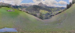Archiv Foto Webcam Panorama über Wolkenstein 13:00