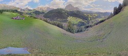 Archiv Foto Webcam Panorama über Wolkenstein 15:00