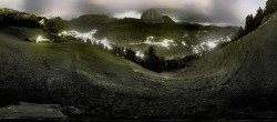 Archiv Foto Webcam Panorama über Wolkenstein 23:00