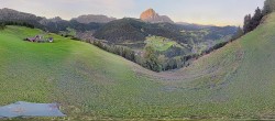 Archiv Foto Webcam Panorama über Wolkenstein 05:00